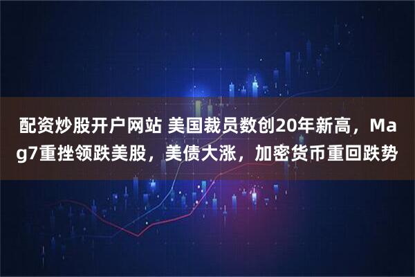 配资炒股开户网站 美国裁员数创20年新高，Mag7重挫领跌美股，美债大涨，加密货币重回跌势